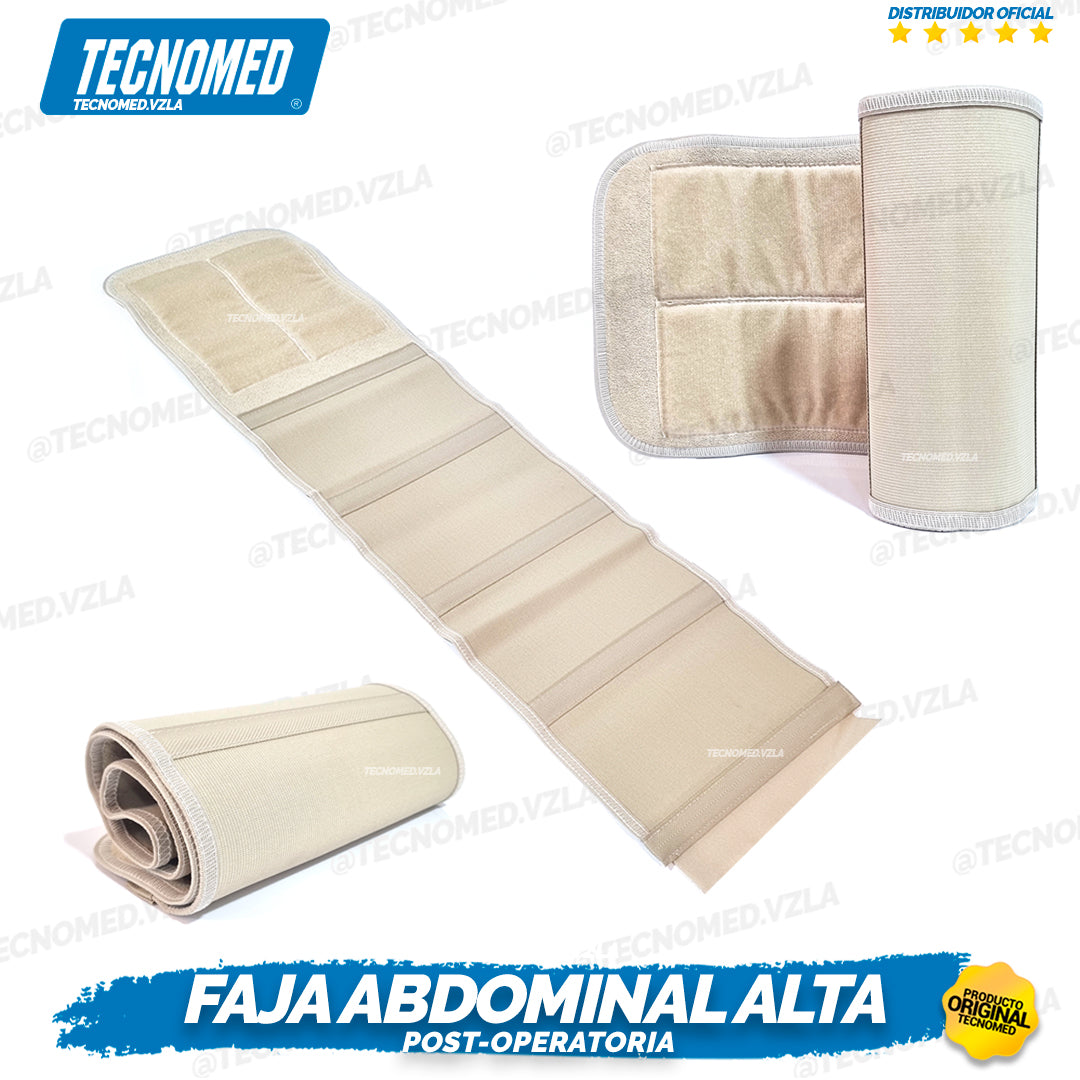 FAJA ABDOMINAL LARGA 30cm POST-OPERATORIA