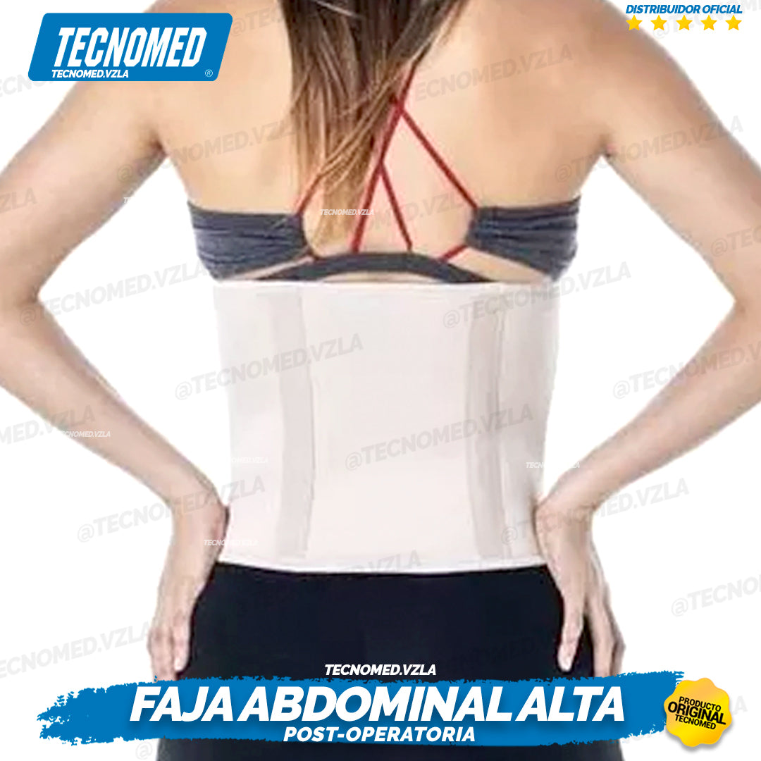 FAJA ABDOMINAL LARGA 30cm POST-OPERATORIA