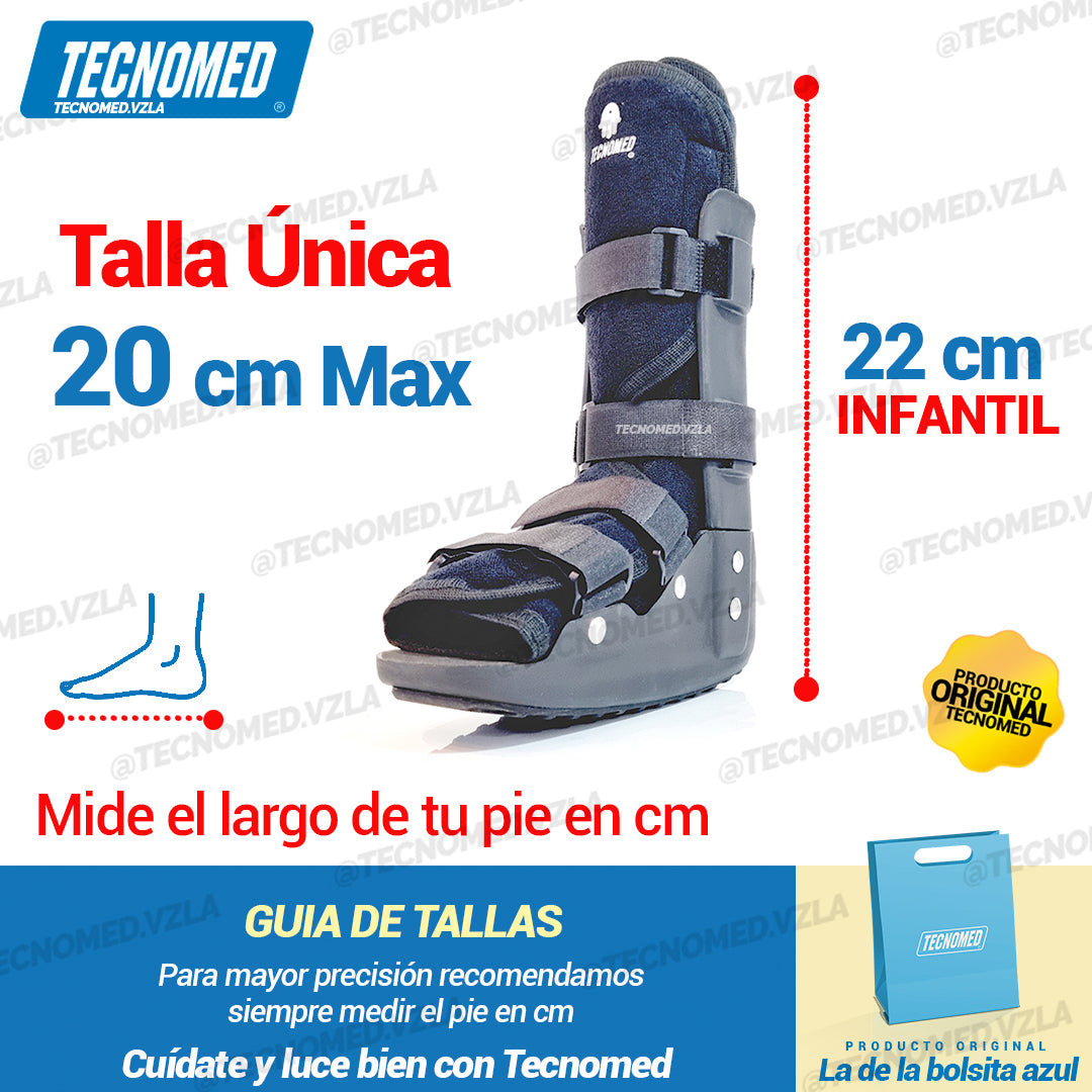 BOTA WALKER INFANTIL TALLA UNICA DE 19,5 cm