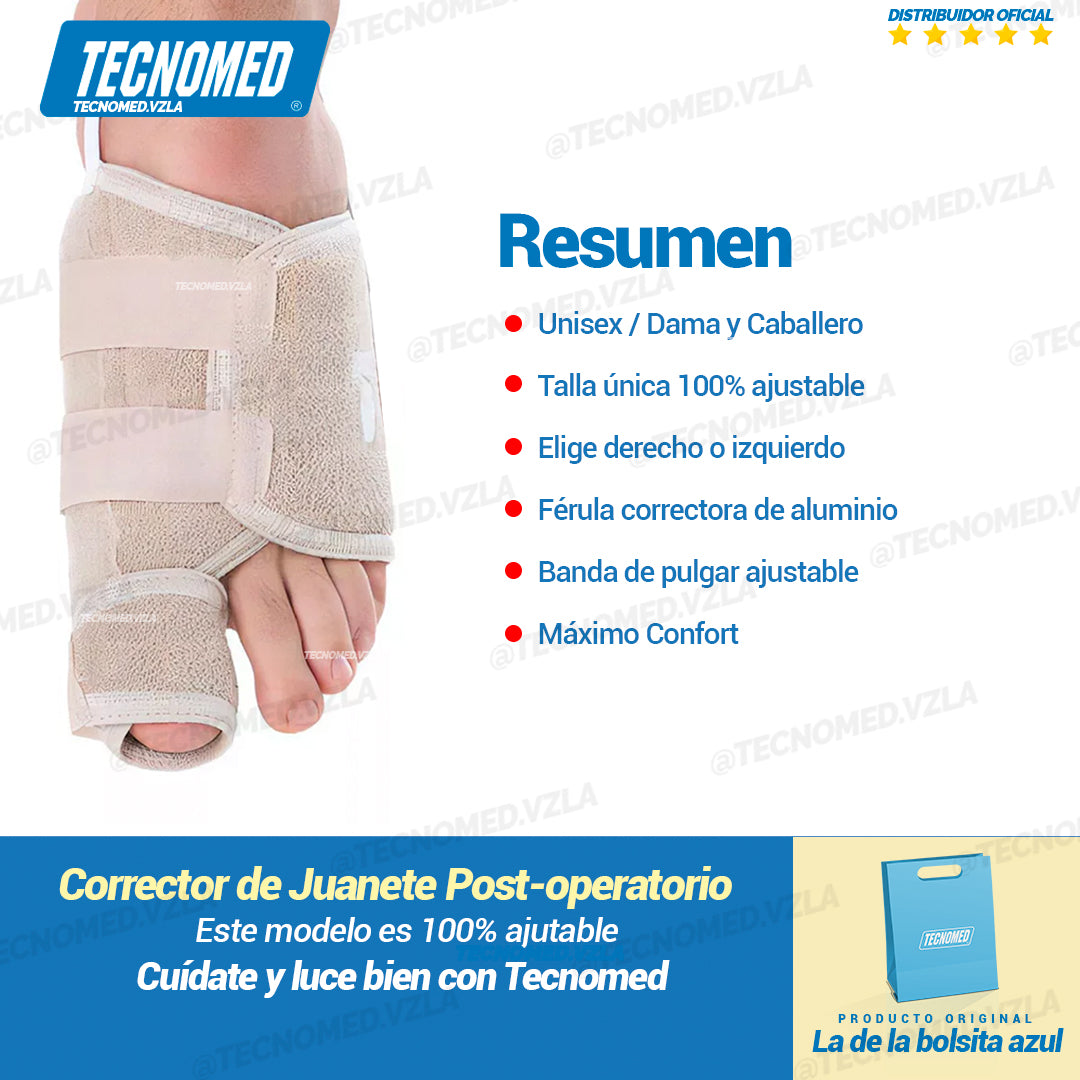 CORRECTOR DE JUANTE POST-OPERATORIO