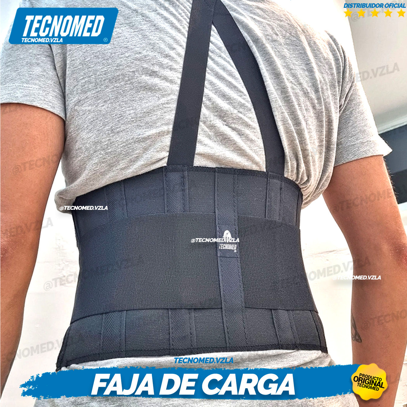 FAJA DE TRABAJO / PROTECIÓN LUMBAR