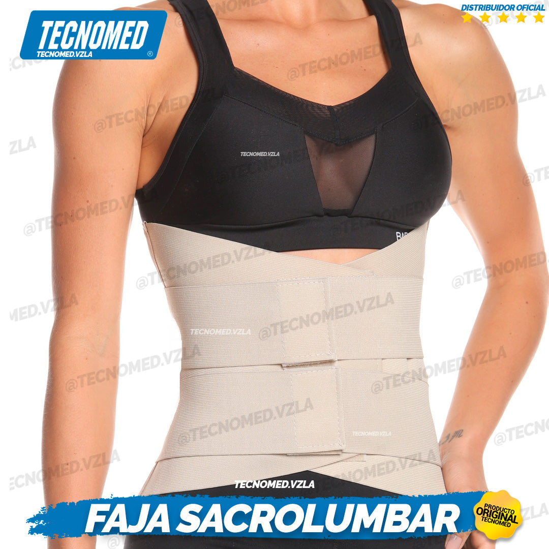 FAJA LUMBOSACRA SOPORTE METALICO