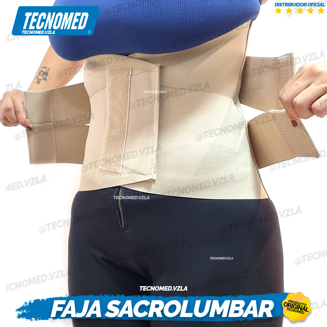 FAJA LUMBOSACRA SOPORTE METALICO