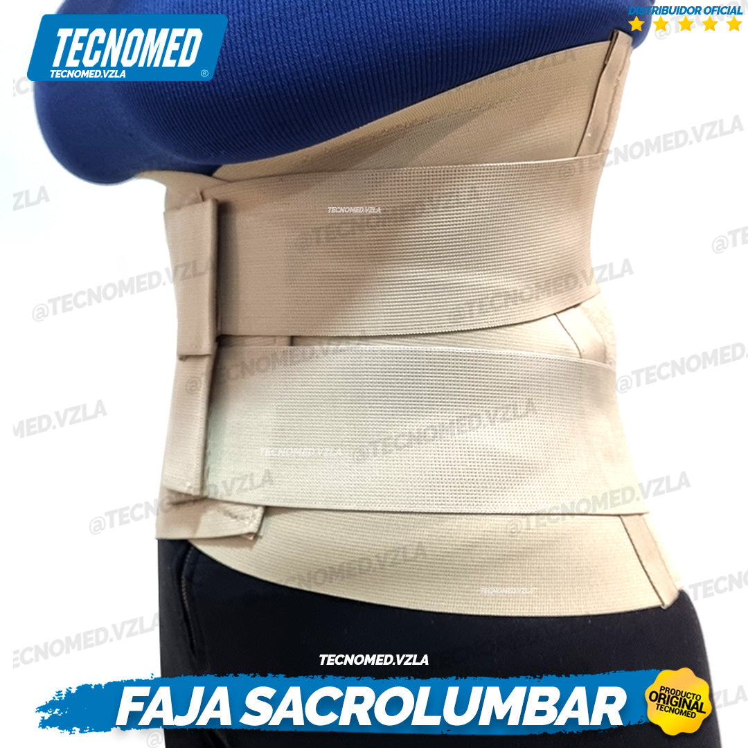 FAJA LUMBOSACRA SOPORTE METALICO