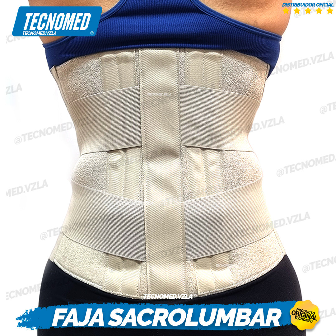 FAJA LUMBOSACRA SOPORTE METALICO
