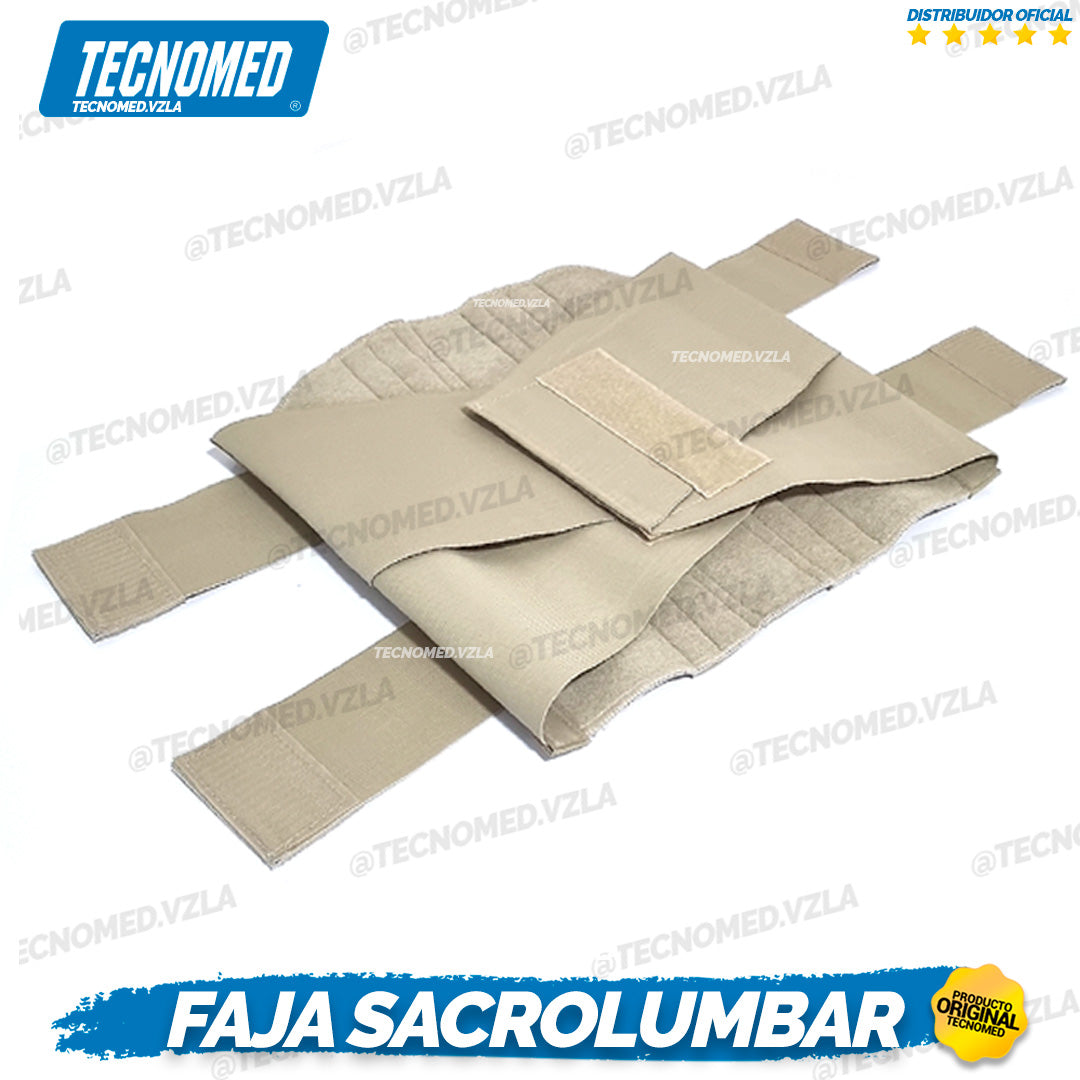FAJA LUMBOSACRA SOPORTE METALICO