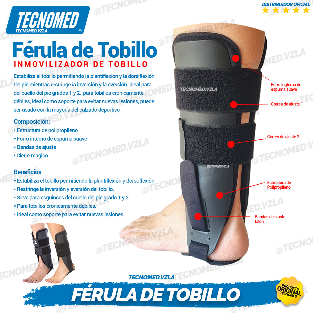 FERULA DE TOBILLO SOPORTE