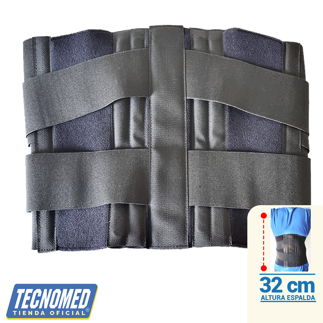 FAJA LUMBAR LUMBOSACRA SOPORTE METALICO
