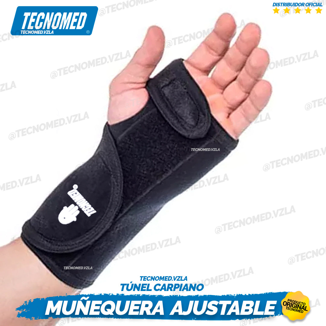 MUÑEQUERA TÚNEL CARPIANO AJUSTABLE