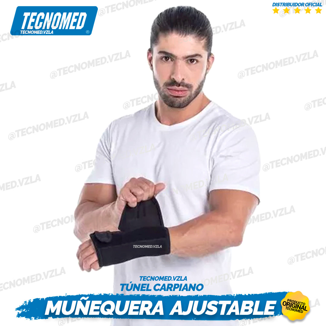 MUÑEQUERA TÚNEL CARPIANO AJUSTABLE
