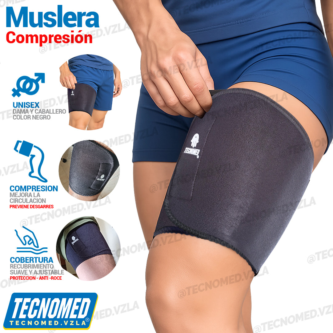 MUSLERA DE NEOPRENO COMPRESION DEPORTIVA Y ORTOPEDICA