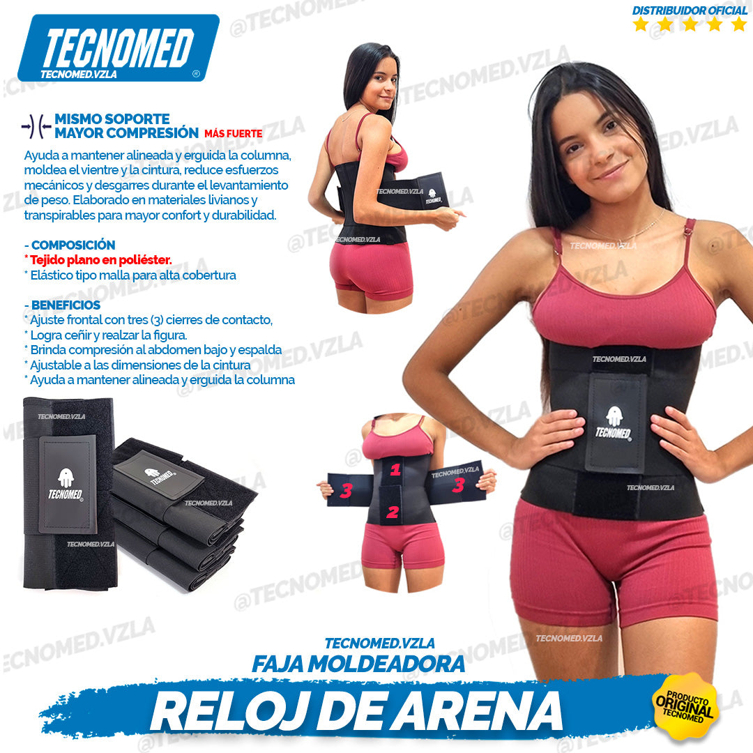 FAJA MOLDEADORA RELOJ DE ARENA