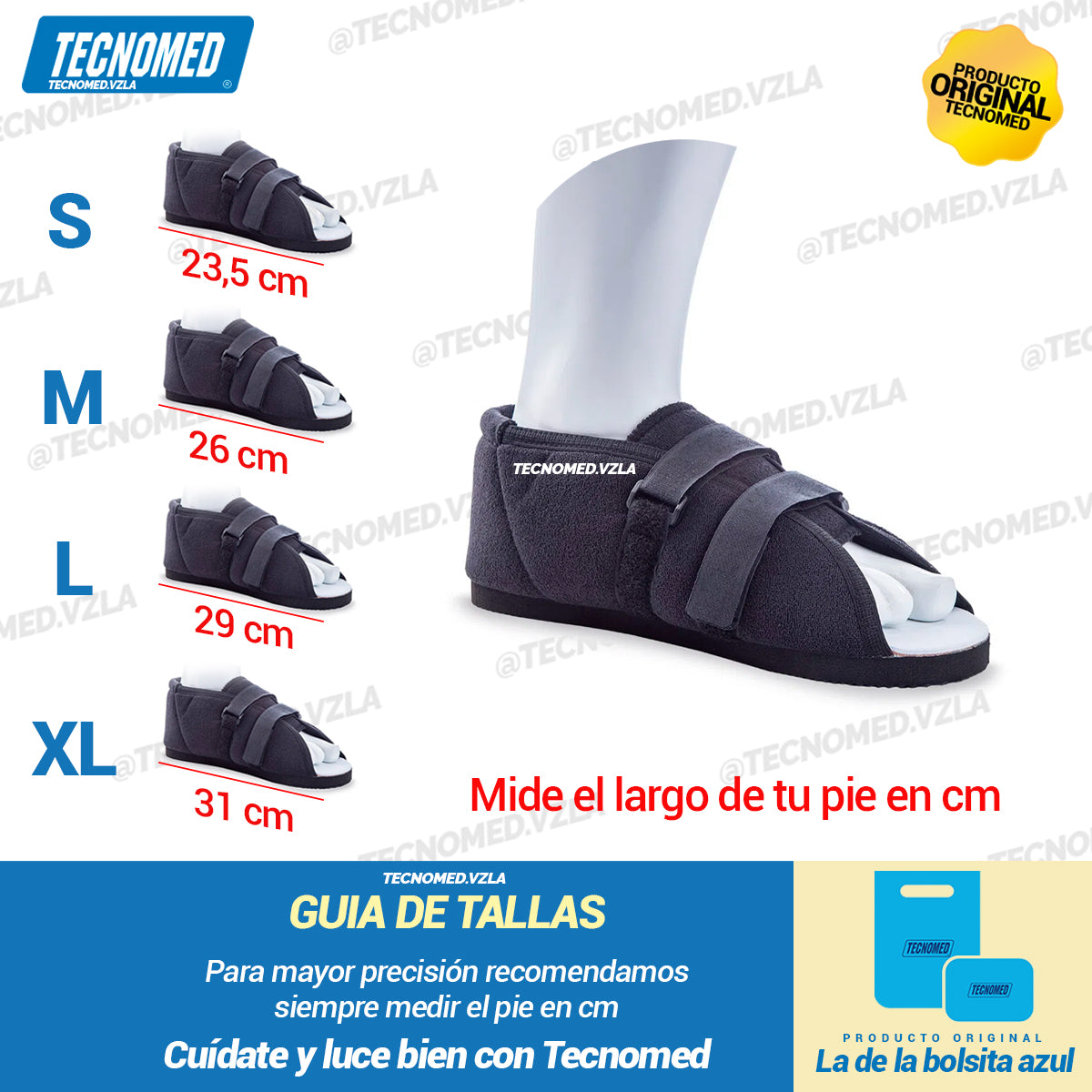 ZAPATO ABIERTO POST-OPERATORIO