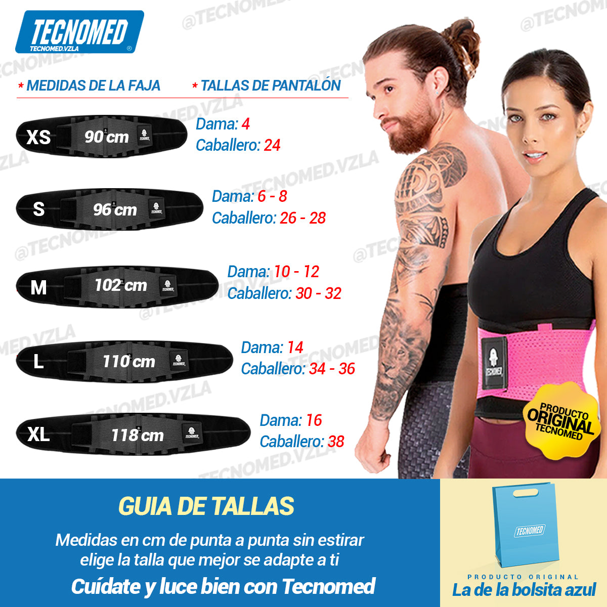 FAJA CINTURILLA PARA GYM MODELO NEOPRENO
