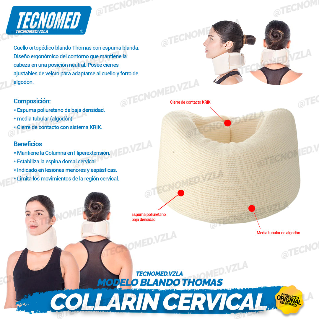 COLLARÍN CERVICAL BLANDO THOMAS