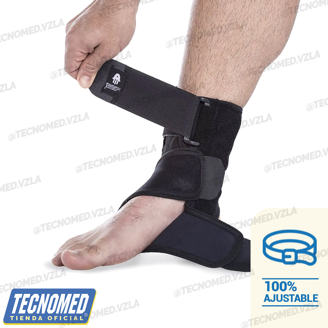 TOBILLERA SOPORTE CON FERULA DE PVC AJUSTABLE