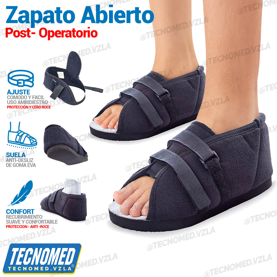 ZAPATO ABIERTO POST-OPERATORIO