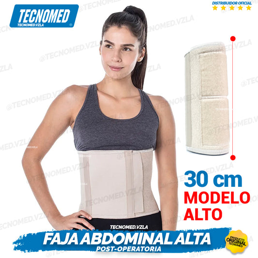 FAJA ABDOMINAL TECNOMED ALTA 30 CM POST-OPERATORIA