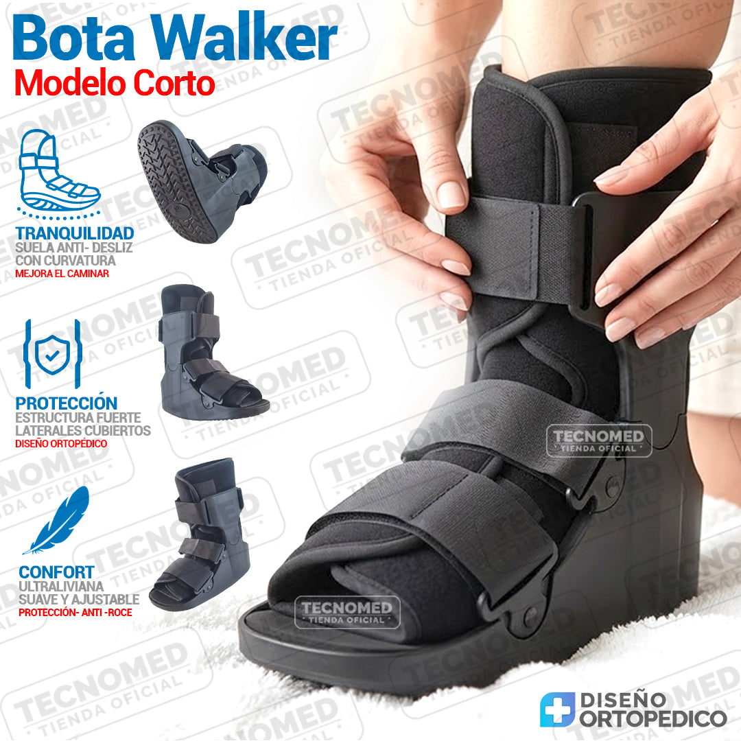 BOTA WALKER CORTA INMOVILIZADOR DE TOBILLO
