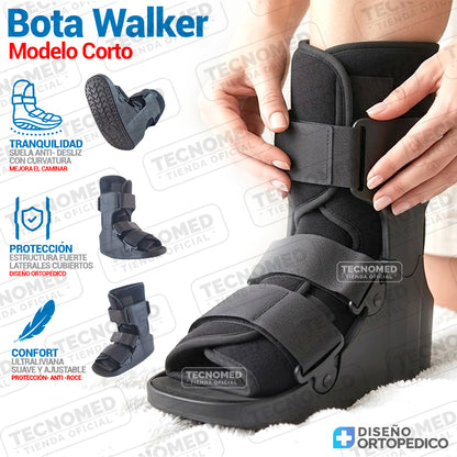 BOTA WALKER CORTA INMOVILIZADOR DE TOBILLO