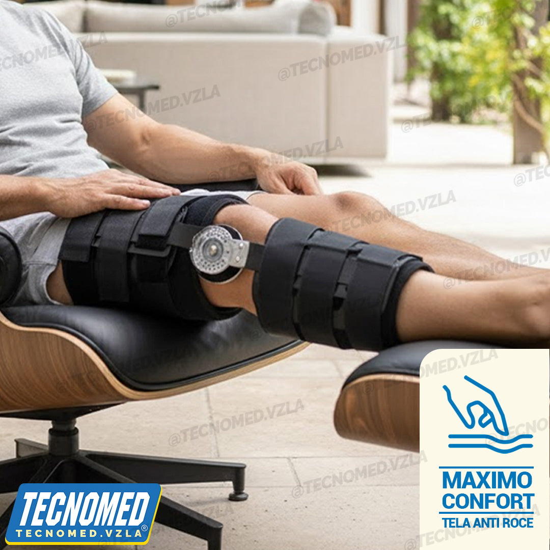 BRACE DE RODILLA - RODILLERA ARTICULADA 61 cm
