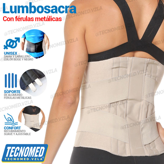 FAJA LUMBOSACRA SOPORTE METALICO