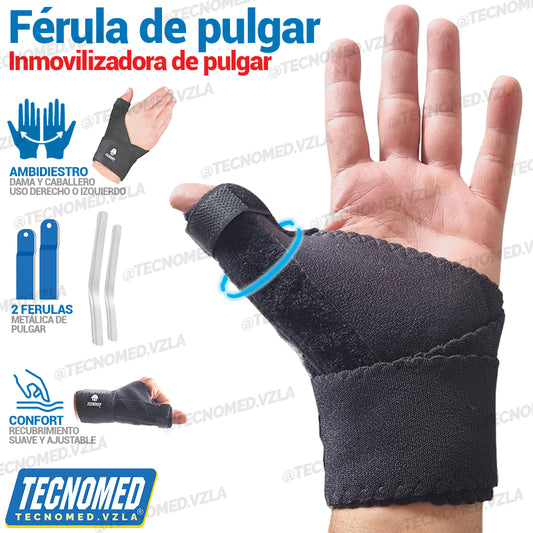 FÉRULA INMOVILIZADORA DE PULGAR