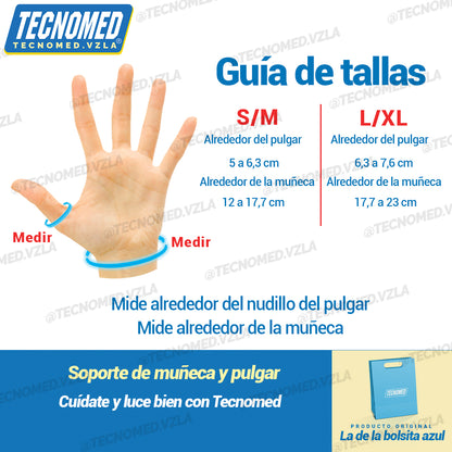 FÉRULA INMOVILIZADORA DE PULGAR