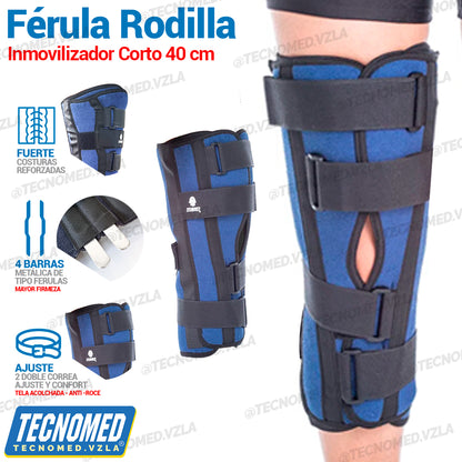 INMOVILIZADOR DE RODILLA CORTO 40cm