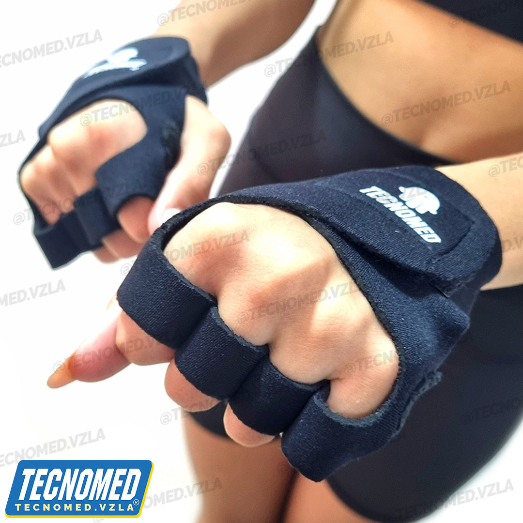 Guantes tipo calleras para gym multiproposito