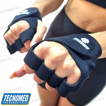 Guantes tipo calleras para gym multiproposito