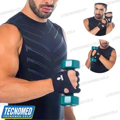 Guantes tipo calleras para gym multiproposito