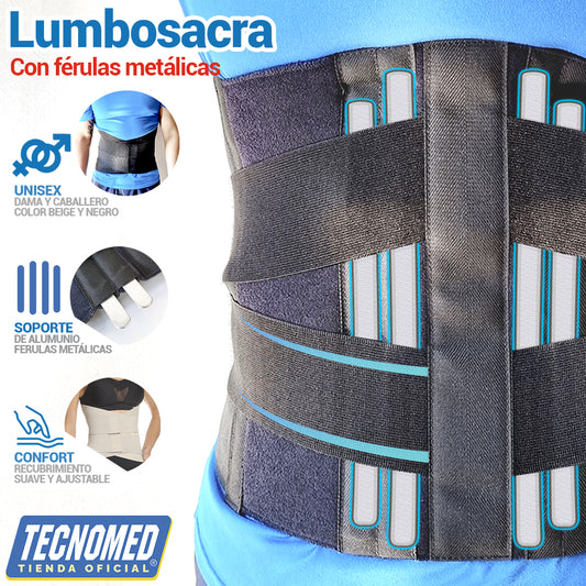 FAJA LUMBOSACRA SOPORTE METALICO