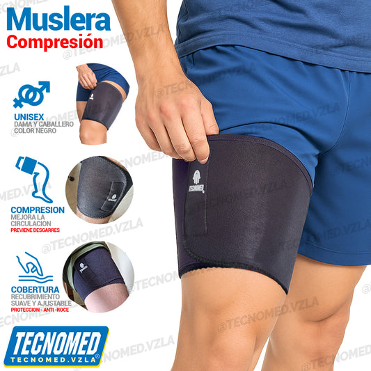 MUSLERA DE NEOPRENO COMPRESION DEPORTIVA Y ORTOPEDICA