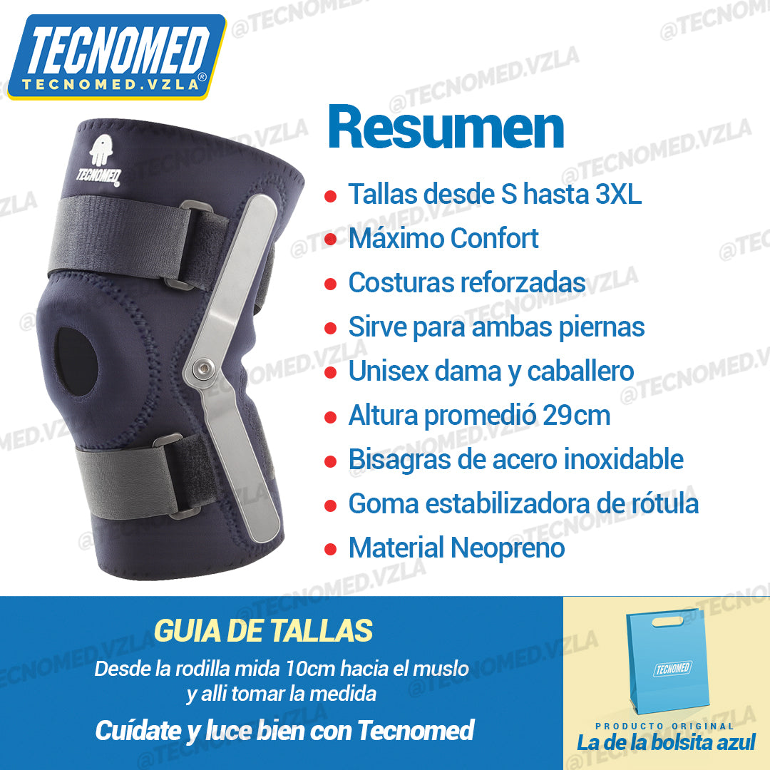 RODILLERA CON BISAGRAS DE SOPORTE