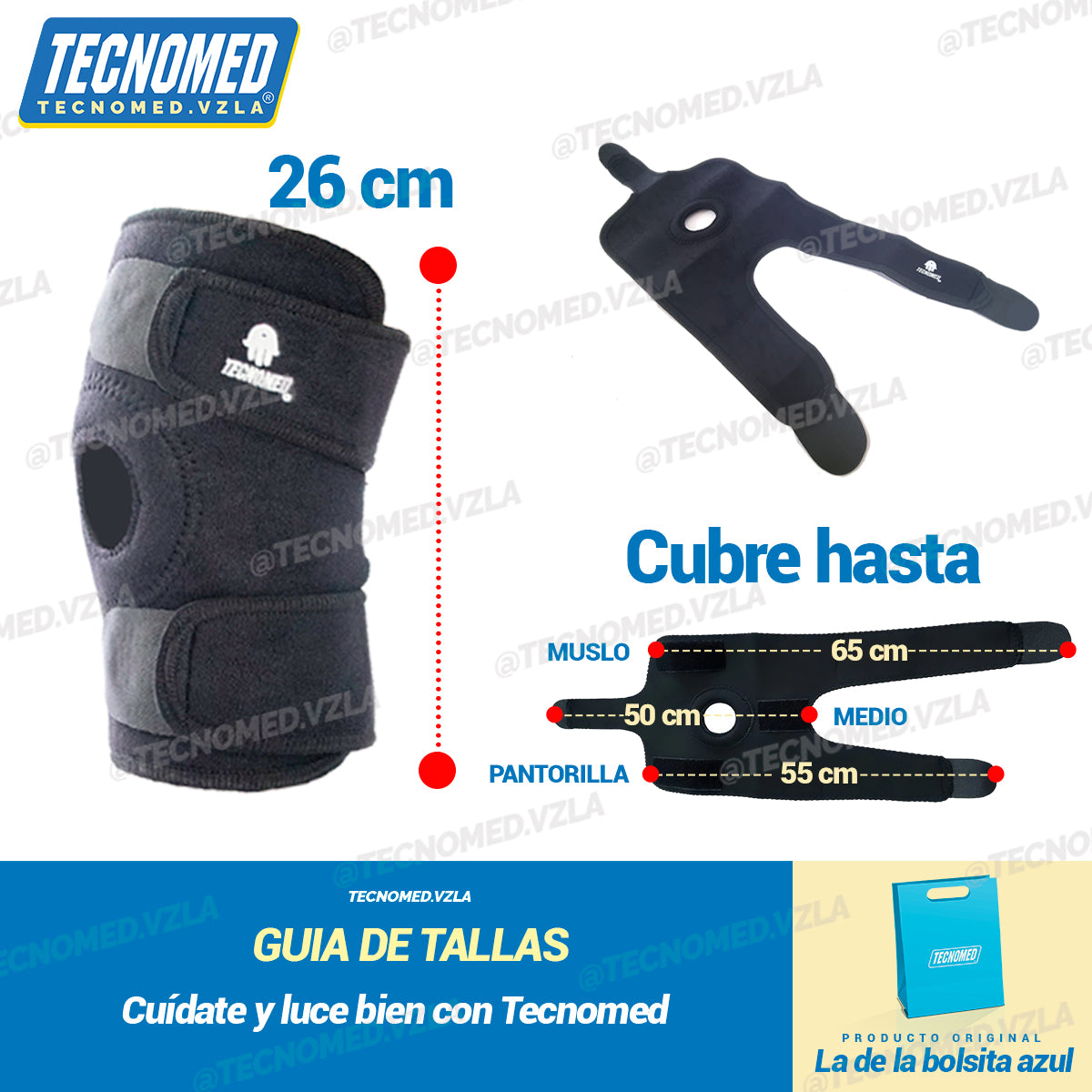 RODILLERA SOPORTE MODELO ABIERTO AJUSTABLE